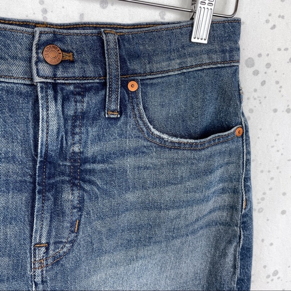 Madewell The Perfect Jean Short Rayburn Wash 28 - Picture 4 of 11